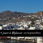 Que faire à Mykonos en 4 jours en septembre